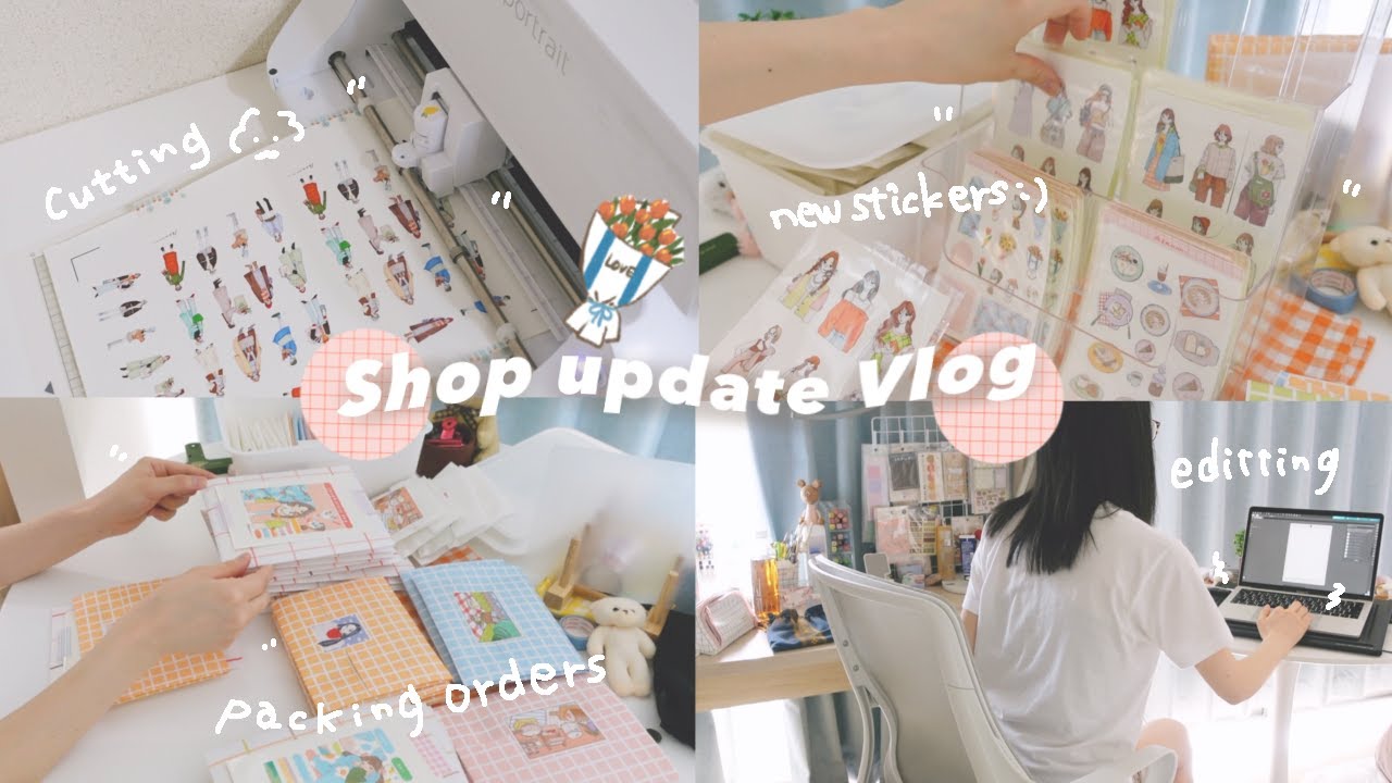 Студийный влог 📦 подготовка к обновлению магазина, упаковка заказов asmr