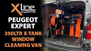 Celebrity Xline 350ltr Window Cleaning Van Setup & Talk Through - Peugeot Expert Installation Profile