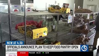 Officials announce plan to keep New Haven food pantry open