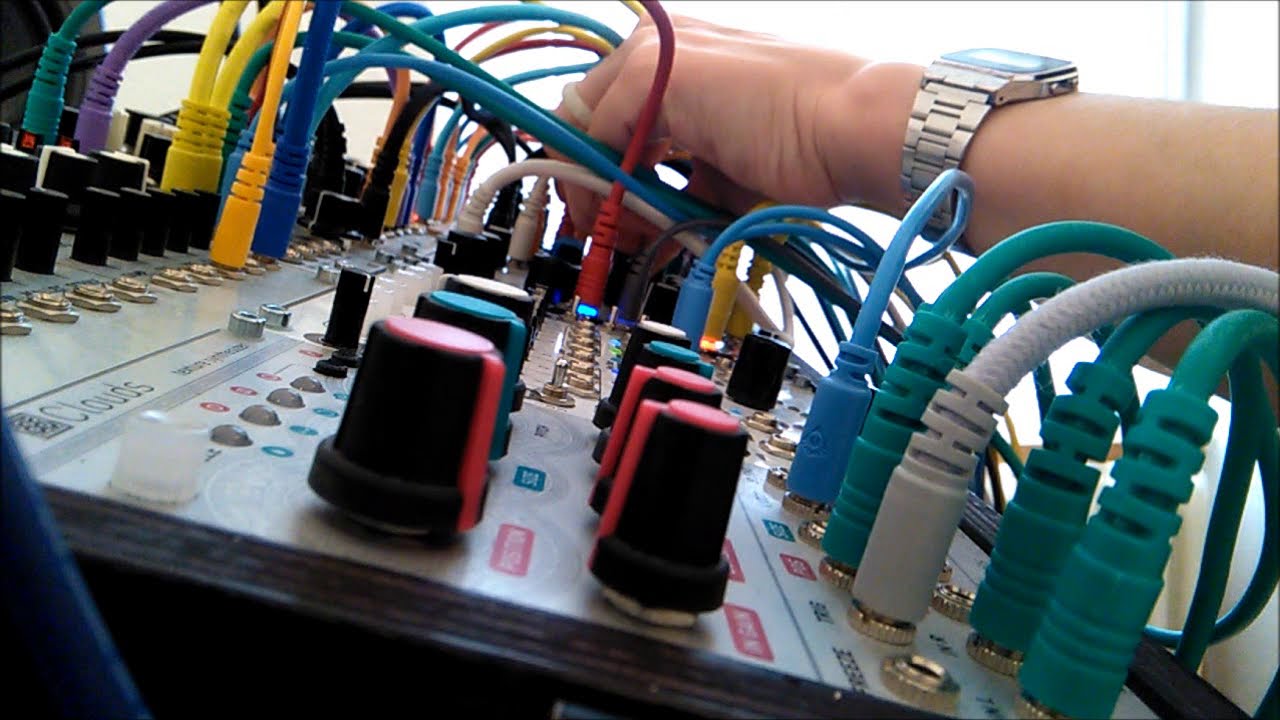 modular synth - E350 morphing terrarium drone