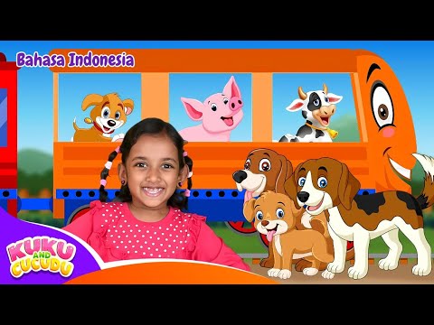 Naiki Kereta Tut Tut Tut | Choo choo train - Lagu anak anak Kuku dan Cucudu