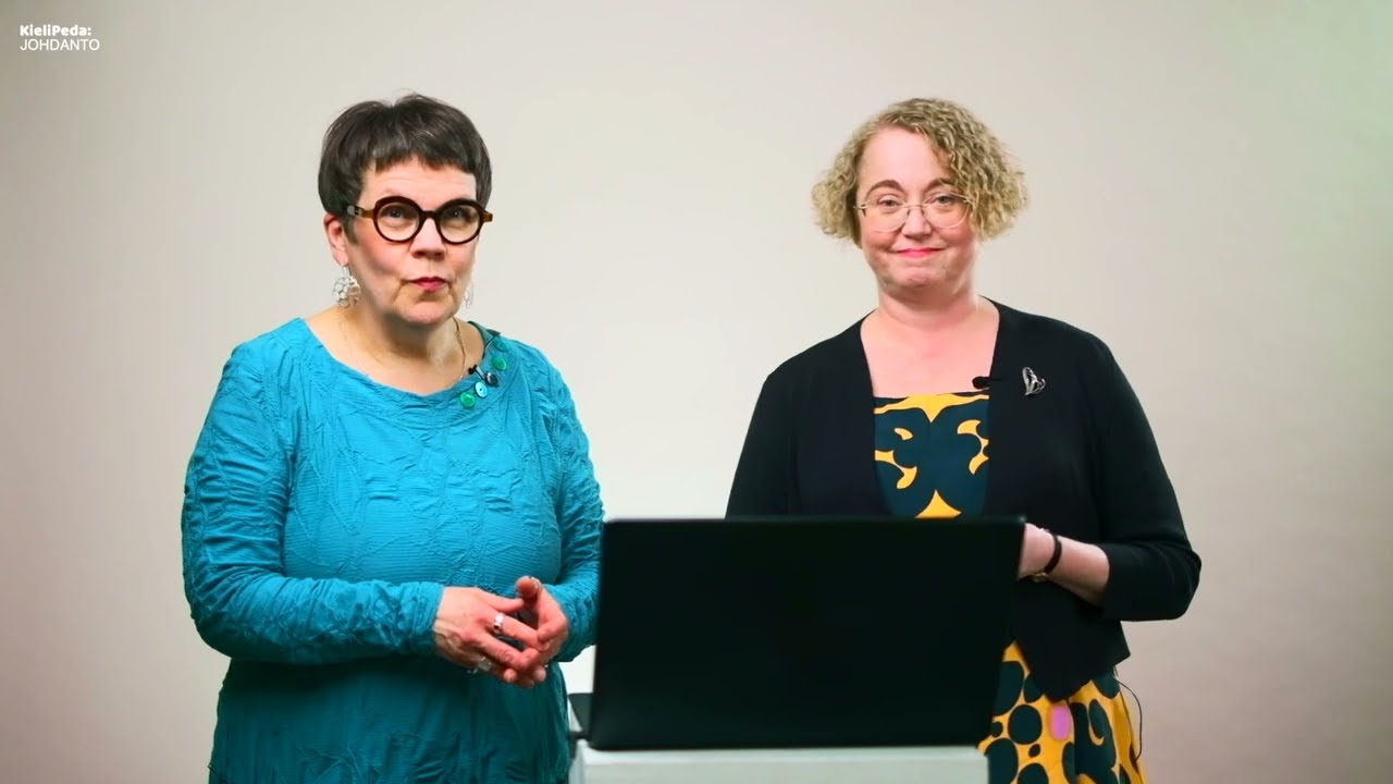 KieliPeda video 1: johdanto