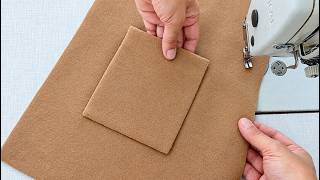 You’ll Be Amazed by This Magic Pocket with Hidden Stitching