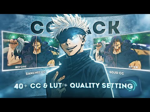 Alight Motion 4K Quality + Premium CC Pack (40+ CC & Luts)