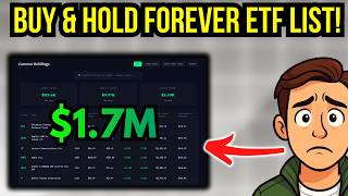 FOREVER Hold List Revealed: Top Dividend ETFs LONG-TERM!