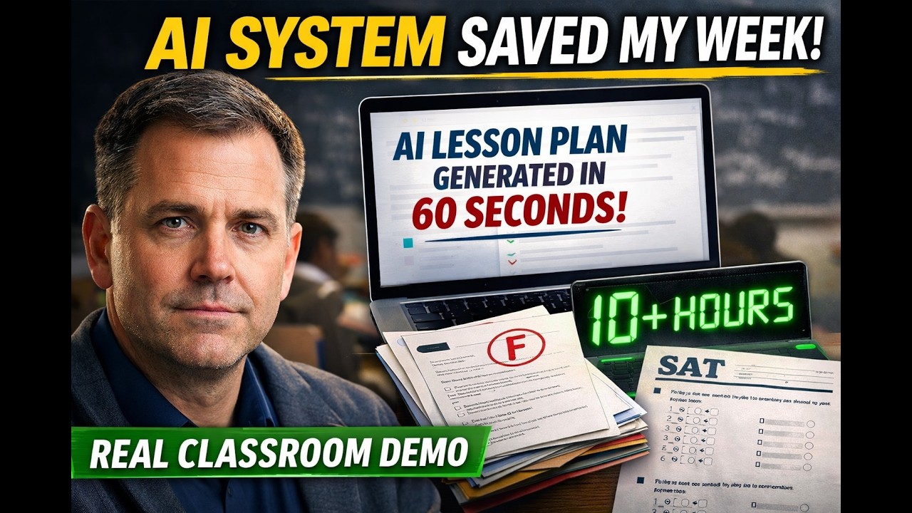 I Built an AI System That Saves Teachers 10+ Hours a Week (Real Classroom Demo)