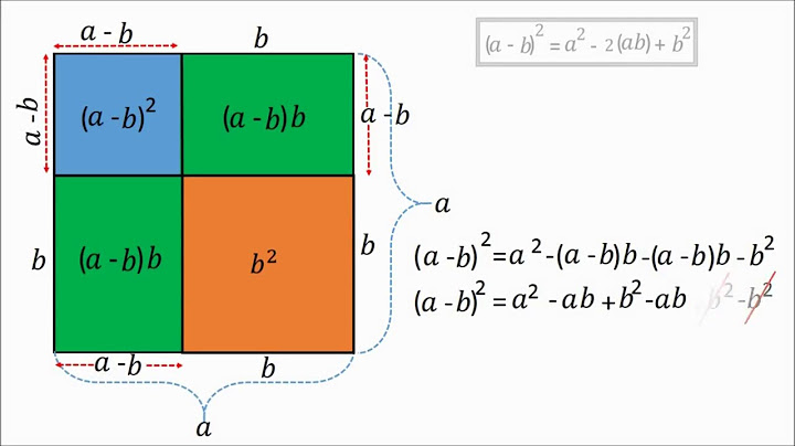 A b 2 a 2 2ab b 2 toán lớp