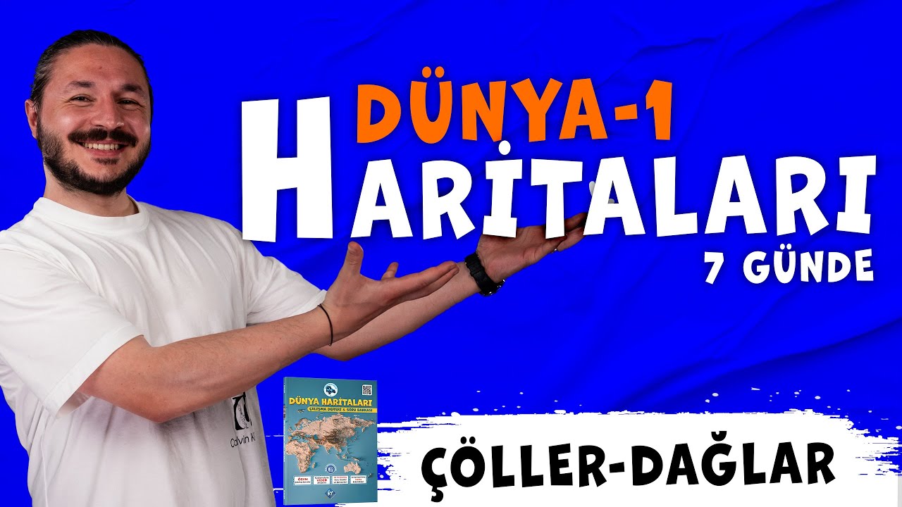 Dünya dağlar ve çöller harita bilgisi çalışması 📌2026 GÜN1  (Kodlamalarla)