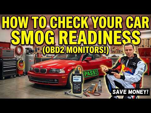 How to Check if Your Car Will Pass Smog (OBD2 Readiness Monitors)