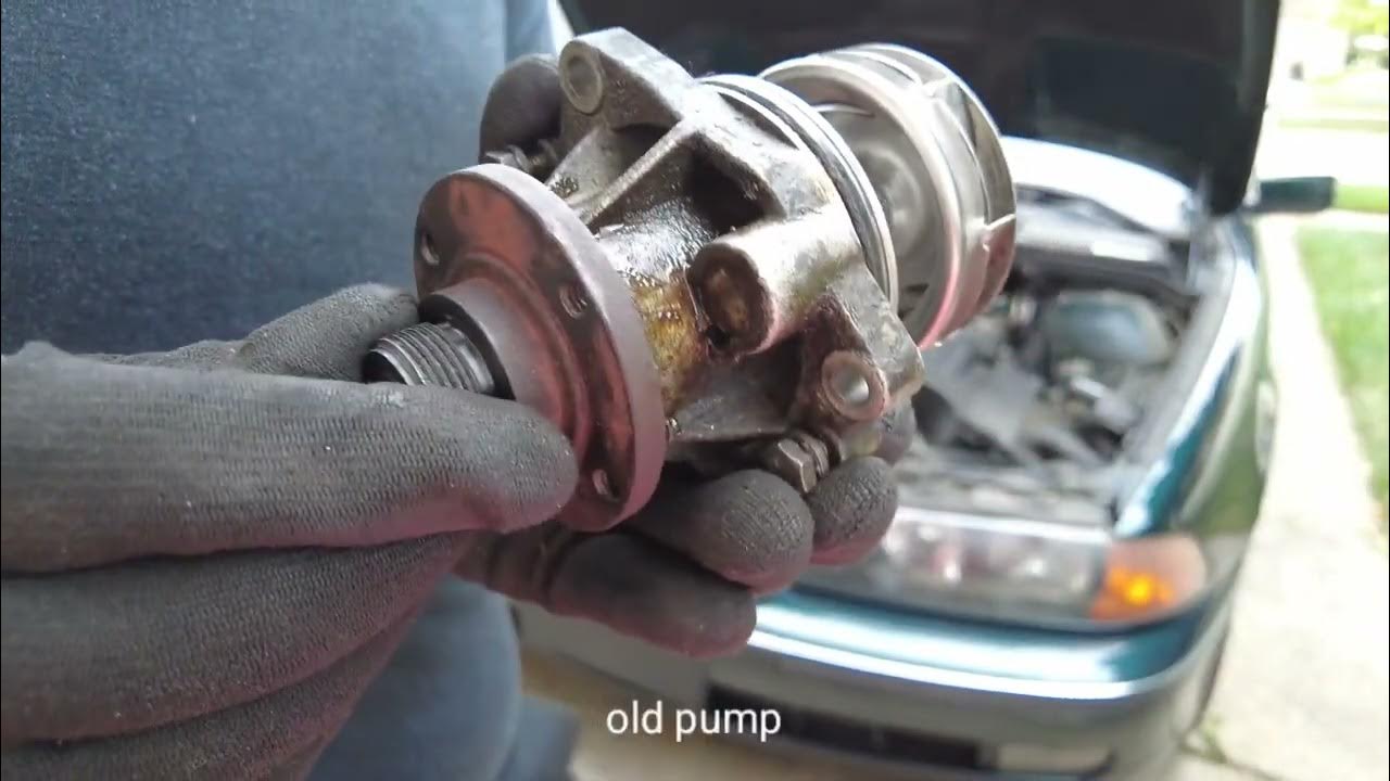 E39 Water pump replacement 1997 BMW 528i - YouTube