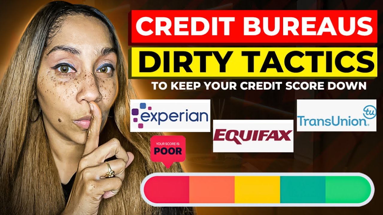 🤫The Secret How The Credit Bureaus Are Keeping Your Credit Score From