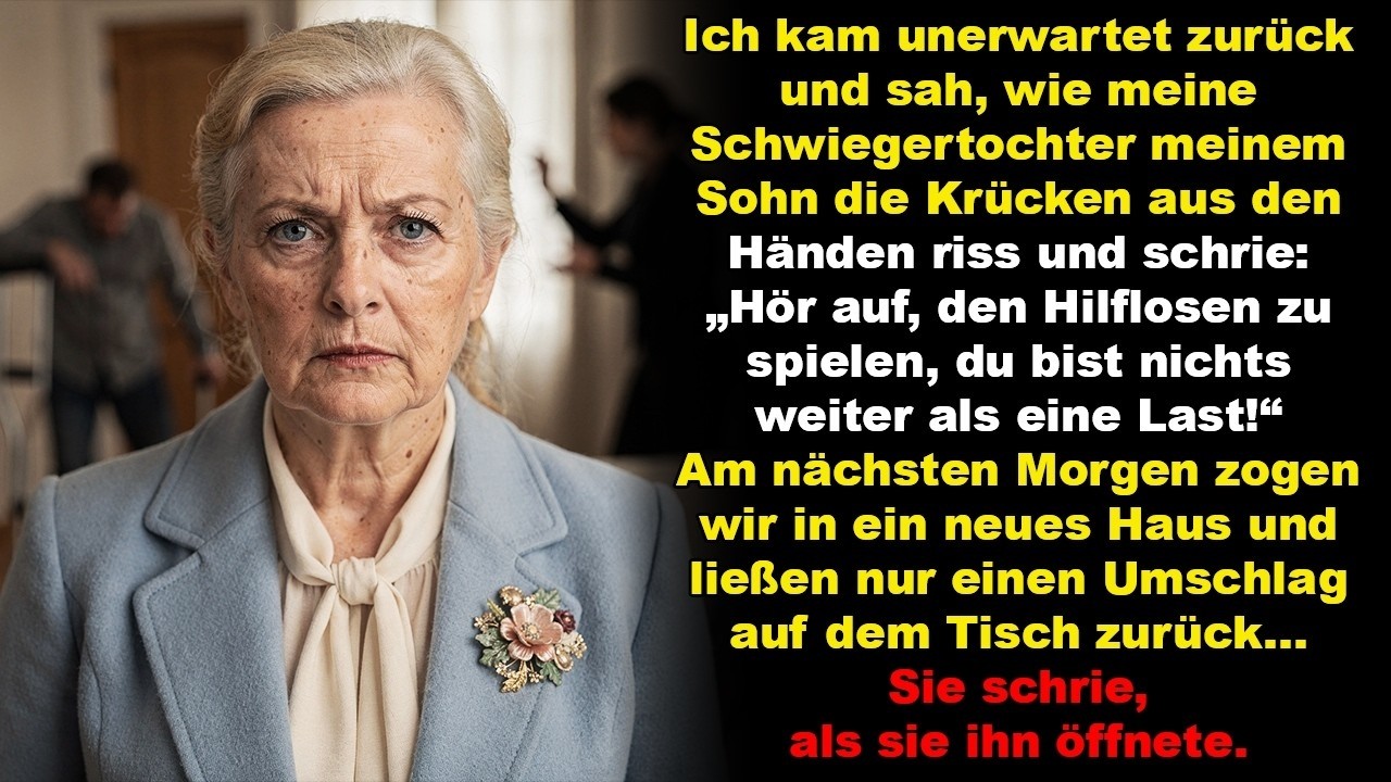 Meine Hand zitterte, als ich den Karton mit der Torte in der einen und den Schlüssel zum neuen Haus in der anderen Tasche hielt, als ich durch das offene Tor trat. Doch im Wohnzimmer erstarrte...
