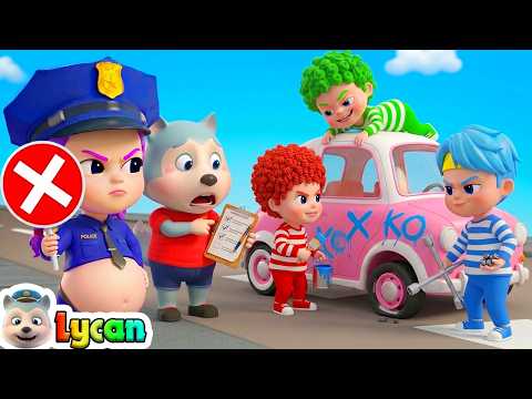 Stop Destroying 🔧🚕 Let's Repair Toy Cars Song | Good Habits Song | Lycan Nursery Rhymes & Kids Songs