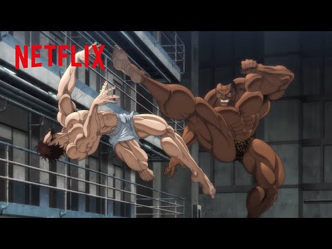 Prison Battle: Baki vs Oliva | Baki Hanma Season 1 | Clip | Netflix Anime