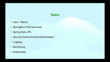 Day-0 Web Development. Java , SpringBoot and Microservices