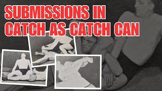 Were there submissions in Historical Wrestling?