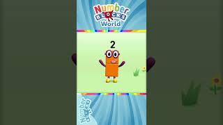 Numberblocks World - Meet Numberblock Two and Learn How to Trace the Number 2 | BlueZoo Games