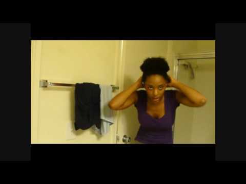 2 Minute Natural Hair Style for Daily Wear