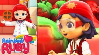 Epic Princess Castle Makeover! | Rainbow Ruby - WildBrain | Full Episodes for Kids