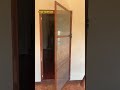 Mosquito mesh door with automatic closure #woodcolor #interiordesign #mosquitonets