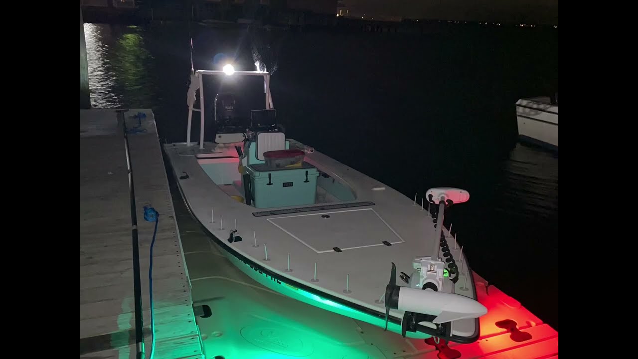 August Sod bank and dock light fishing