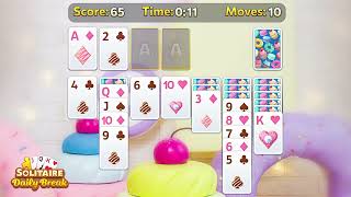 Gameplay Overview ASO | Solitaire Daily Break App screenshot 2