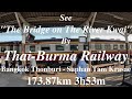 『戦場にかける橋』第二次世界大戦中にタイとミャンマーを結んだ鉄道、泰緬鉄道の車窓から