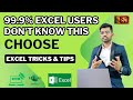 99.9% Excel Users don't know this -CHOOSE function