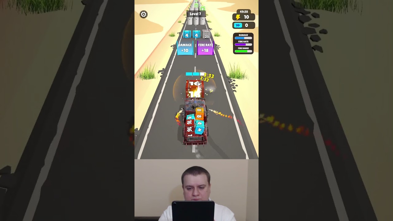 Car Rush 2048❗Level 7❗