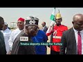VIDEO: Tinubu departs Abuja for state visit to TurkeyPremium Times