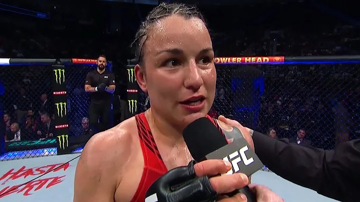 UFC 273: Raquel Pennington Octagon Interview