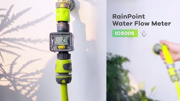 #RainPoint | RainPoint Water Flow Meter.#MoreThanWaterSaving