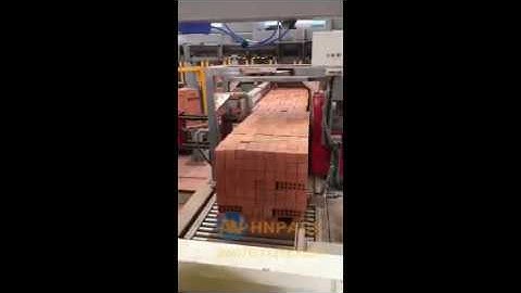 Hennopack big force pallet strapping machine for the brick block bundle strap packing
