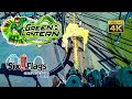 2021 Green Lantern Stand Up Roller Coaster On Ride 4K POV Six Flags Great Adventure