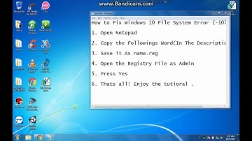 How To Fix Windows 10 File System Error (-1073741819)