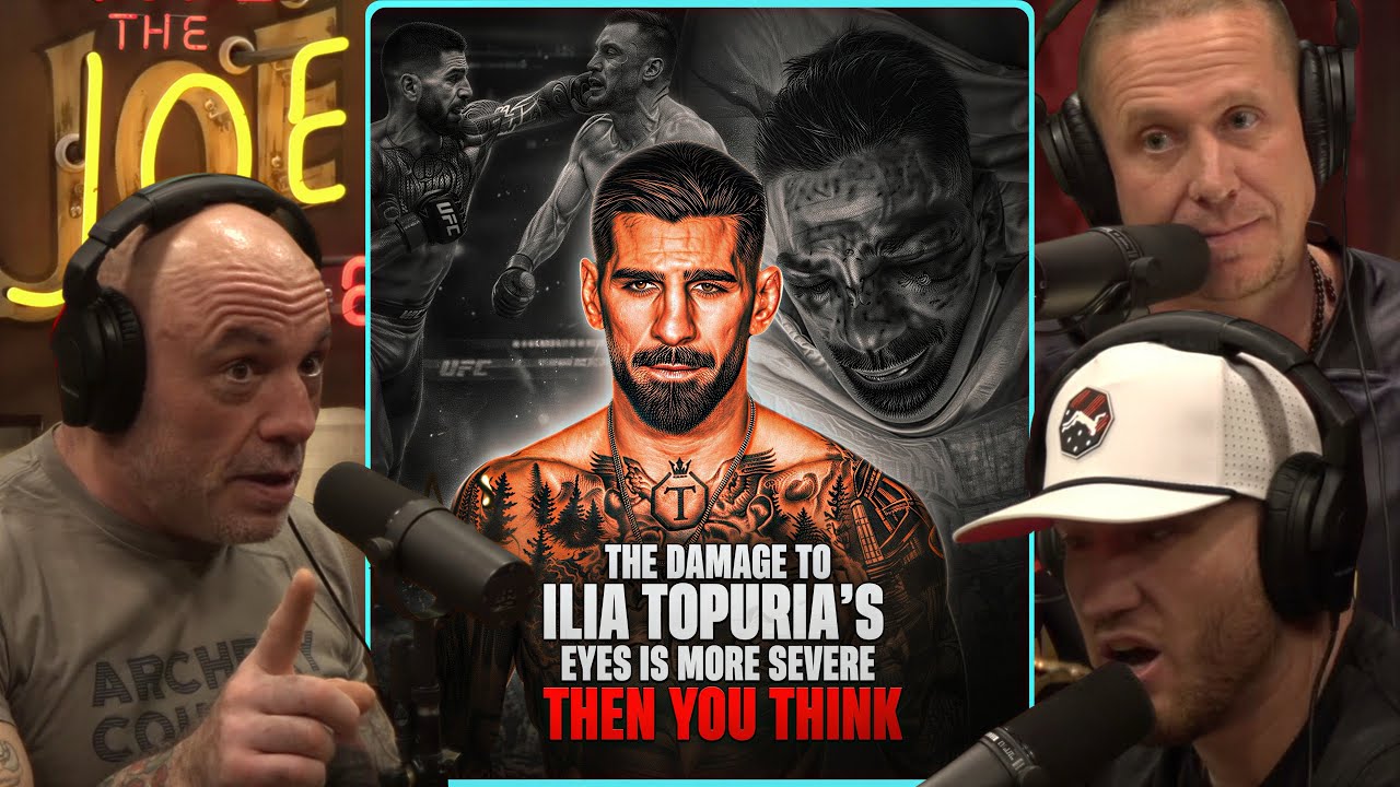 The Damage To Ilia Topuria’s Eyes Are Far Worse Then You Think | JRE MMA Show