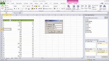 Pivot #13 Nhóm dữ liệu theo từng khoảng giá trị