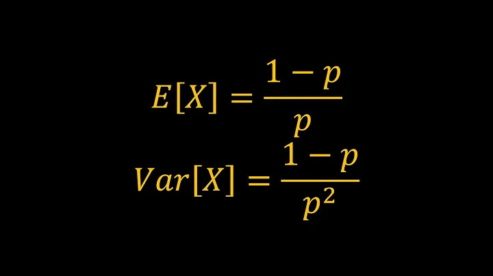 Mean and Variance of the Geometric Distribution