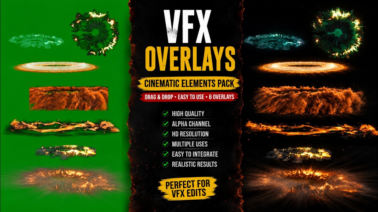 Realistic Magic Blast Effects 🔥 | Fantasy Shockwave VFX Pack - YouTube