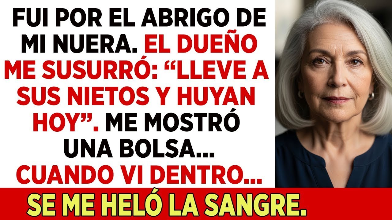 Mi nuera dejó algo en su abrigo… lo que encontré me heló la sangre.