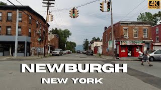 Driving Newburgh New York 4K