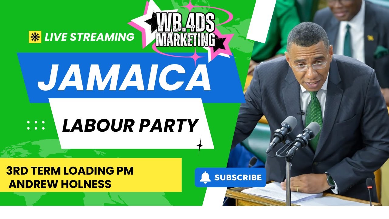 Live broadcast video The Jamaica Labour Party JLP Politics - YouTube