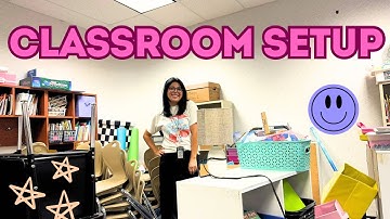 CLASSROOM SET UP PART 1 2024 AND WE GO SCHOOL SUPPLIES SHOPPING 🛒 #classroomsetup #teacher