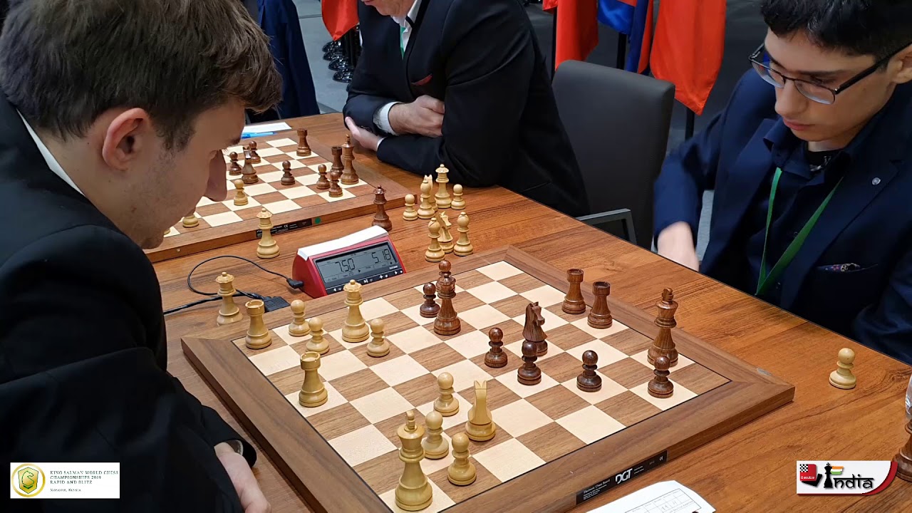 The big controversy in the game of Magnus Carlsen and Alireza Firouzja at  the World Blitz 2019 