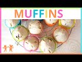 Muffins vegan faciles  prparer avec les enfants