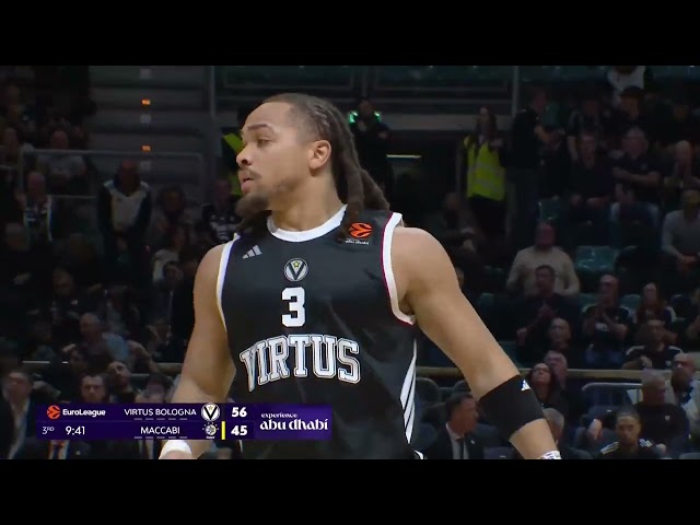EUROLEAGUE (12. kolo): Virtus Bologna - Maccabi Tel Aviv 99:89 / 21.11.2025.