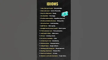 Top 20 Idioms And Phrases Idoms Phrases Idioms And Phrases In English Idioms Phrases Shorts 