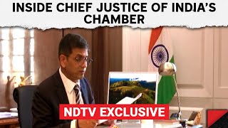 Chief Justice Of India | NDTV Takes You Inside Chief Justice Of India DY Chandrachud’s Office