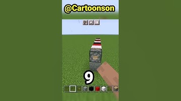 How many blocks can a piston push 🤔 #shorts #minecraft