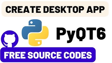 How to Make Desktop App? - Python #PyQT6 Lesson 1